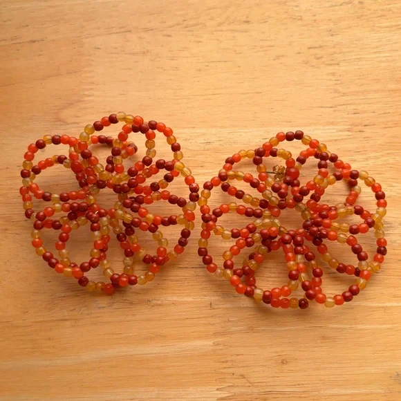 Sézane Juliette Earrings in Sunset Beads - Picture 4 of 5